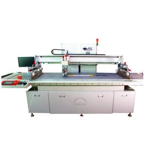 Machine de sérigraphie entièrement automatique rouleau à rouleau PET Film PC PVC Film sérigraphie papier autocollants adhésifs sérigraphie - Product Image 3