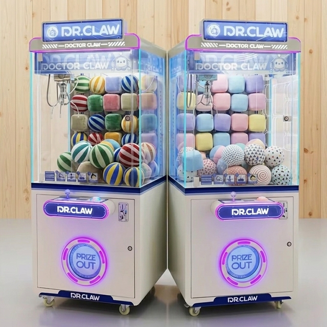 Smart Doll Vending Machine With Qr Code Credit Card Paypal Google Pay apple Pay Online Digital Wallet Payment Crane Claw Machine
