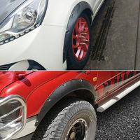 Élargisseurs d'ailes décoratifs universels, kit de carrosserie large pour modification extérieure de berlines, SUV et véhicules tout-terrain