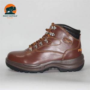 <span class=keywords><strong>Rocky</strong></span> Buffalo Chaussures à bout en acier semi-Goodyear de haute qualité Chaussures de sécurité unisexes en cuir de première couche pour l'été, l'hiver et <span class=keywords><strong>le</strong></span> printemps - Product Image 3