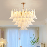 Lampu gantung kaca, hiasan gantung Modern mewah untuk rumah ruang tamu, Hotel, kamar tidur, restoran, kamar rumah