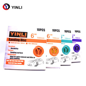 صقل الأظافر ، قرص لاصق ، إسفنجة برتغالية مربعة ، ورق رمل إنداسا ، 80 ملصق بخاخ - Product Image 2