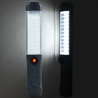 Lampe de travail rechargeable pour réparation automobile, éclairage de marché nocturne, lampe de secours LED magnétique