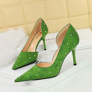 Korean Fashion Women Shoes Stiletto Super High <strong>Heels</strong> Suede Shallow Mouth Pointed Hollowed Out with Small Bow Female <strong>Sandals</strong> - Product Image 1