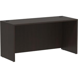 Alera VA256024ES Valencia Series Espresso Credenza Shell 59 1/8w X 23 5/8d X 29 1/2h Desktop & Drawer Organizer - Product Image 2