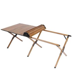 โต๊ะพับ Xinjingqi ขนาด 90x60x45 ซม. ทำจากเหล็กกล้าคาร์บอน สำหรับตั้งแคมป์ปิกนิก ปิ้งย่าง พกพาสะดวก ใช้สำหรับขายของริมทาง - Product Image 4