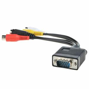 <span class=keywords><strong>VGA</strong></span> TV dönüştürücü s-video 3RCA kablo adaptörü için PC - Product Image 4