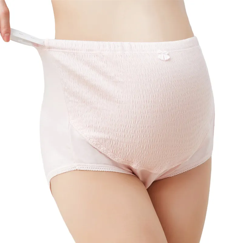 Nova roupa íntima para maternidade, mãe, cintura alta, calcinhas para mulheres grávidas