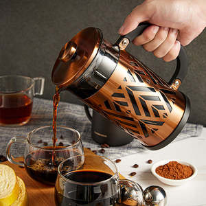 Venta Directa de Fábrica, Molinillo de Café, Cafetera Francesa, Prensa Francesa de Café con Doble Pared Aislada - Product Image 4