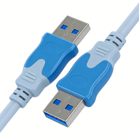 Cable USB 2.0 de Alta Velocidad Qiulink, Macho a Macho, Cable de Transferencia de Datos USB a a para Carcasa de Disco Duro, Enfriador de Portátil, Radiador