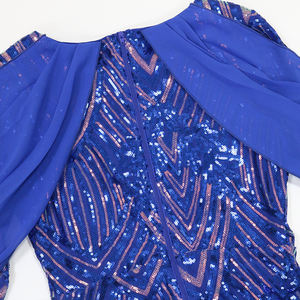 OuYaan lujo lentejuelas cena Vestido Mujer impresionante Maxi Vestido de manga larga vestido de graduación 2025 - Product Image 3