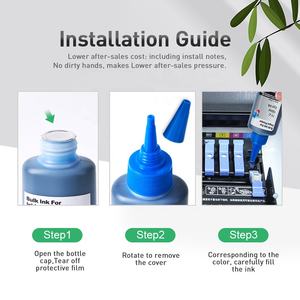 30ml 70ml 100ml 250ml 500ml 1000ml 1L evrensel Pigment boya Tinta renk şişe kiti dolum mürekkep Epson HP Brother Canon yazıcı için - Product Image 5