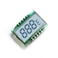 Pantalla LCD de 7 Segmentos de Alta Calidad 2026, Pantalla LCD Grande a Color de 2 Dígitos, Pantalla LCD de 7 Segmentos de 18 Pines