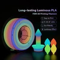 Lyjenny 2025 filamento de tendencia PLA serie luminosa filamento de impresora 3D que brilla en la oscuridad 1,75mm 1KG respetuoso con el medio ambiente
