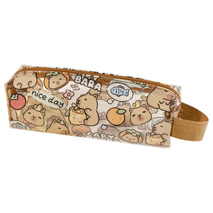 Étui à crayons transparent Kapi, impression numérique, fermeture éclair, EVA, pour l'école et le bureau - Product Image 2