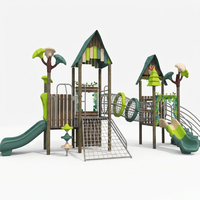Toboggan en plastique PE écologique pour la maison et l'école, équipement de jeu extérieur pour aire de jeux publique