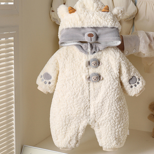 Polyester Material Baby Animal Romper Kids Onesie Sheep Outfit <strong>for</strong> <strong>Toddlers</strong> Boys Girls <strong>Snowsuit</strong> - Product Image 2