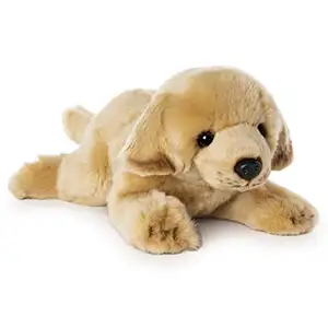 Yellow Labrador Dog Stuffed Animal Medium 14 inch Plush Toy