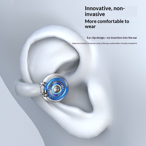 Écouteurs Bluetooth FK8 à clip d'oreille, double écouteur avec affichage numérique, étui de chargement, écouteurs sportifs sans fil pour l'entraînement - Product Image 6