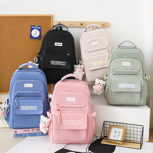 Sac fourre-tout en tricot pour femme avec fermeture éclair personnalisée, motif à pois, sac bandoulière léger, grande capacité, vente chaude - Product Image 3