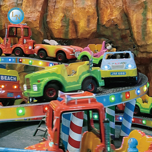 Funfair Attraction Manege Convey Race Track Train Kids Parque de atracciones Ride para la venta China - Product Image 3