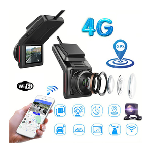 Câmera Veicular CPT <span class=keywords><strong>Car</strong></span> Assist Sim 4G com Lente Dupla 1080P WiFi, Câmera de Painel para Carro e Táxi Sem Fio com Tela de 2 Polegadas, Visão Frontal e Traseira ao Vivo, GPS - Product Image 2