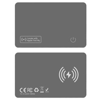 Carte intelligente transfrontalière compatible best-seller, style carte, pour traceur, ultra-mince, portable, logo personnalisable