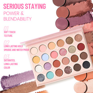 NEW Makeup Packaging High Quality Stock Waterproof Mineral <strong>Eyeshadow</strong> Palette 24 Colors Matte Pearlescent Makeup Gift Set - Product Image 2