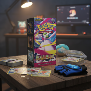 กล่องการ์ดโปเกมอน M1S เมกะซิมโฟนีแพ็ค 30 ซอง 150 แผ่น การ์ดสะสมซิลิโคน TCG สำหรับผู้เล่นโปเกมอน - Product Image 3