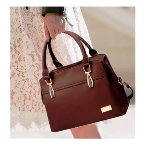 Bolso de Mano para Mujer, Sofisticado, Ideal para Viajes, 100% Cuero Genuino, Suave, Impermeable, con Amplia Abertura y Compartimentos Interiores Seguros - Product Image 4