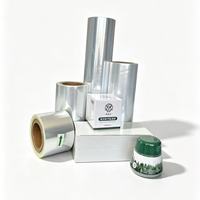 Film thermorétractable POF souple, écologique, haute transparence, haute résistance à la traction, antistatique, recyclé PCR pour l'électrique et les produits chimiques quotidiens