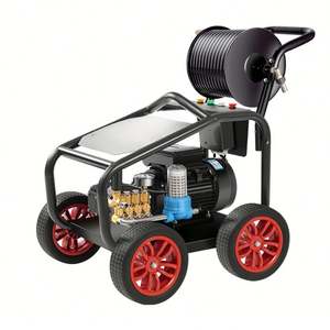 Nettoyeur haute pression 17 LPM à fréquence variable, machine électrique de débouchage de canalisations à <span class=keywords><strong>grand</strong></span> débit, neuve pour les ateliers de <span class=keywords><strong>lavage</strong></span> automobile et l'optique - Product Image 5