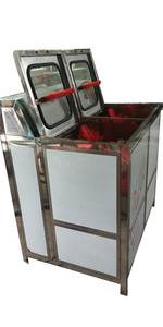 Machine de lavage semi-automatique pour fûts d'eau de 5 gallons, équipement de nettoyage de seaux en plastique haute efficacité pour usine d'eau - Product Image 2