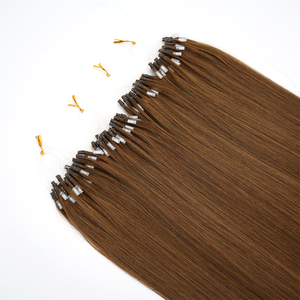 Extensions de <span class=keywords><strong>cheveux</strong></span> humains à micro-boucles, 1g par mèche, 100% <span class=keywords><strong>cheveux</strong></span> humains vierges européens, extensions de <span class=keywords><strong>cheveux</strong></span> à micro-boucles - Product Image 6