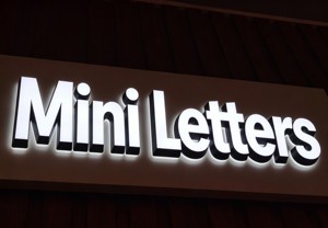 Insegne a LED per Facciate di Centri Commerciali, Lettere Canalizzate Montate su Guida, in Acciaio Inox e Acrilico, Alta Luminosità, IP65 Impermeabile, per Interni/Esterni - Product Image 2