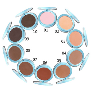 High Quality <strong>Shiny</strong> Face Contour Powder Private Label Makeup <strong>Foundation</strong> with Mineral Sunscreen for Light Dark Skin Tones - Product Image 2