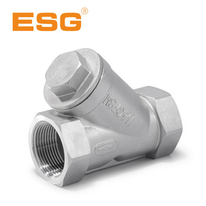 ตัวกรองสแตนเลส ESG ขนาด 1/2 นิ้ว เกลียว NPT สำหรับการกรองสิ่งสกปรกในน้ำมันด้วยแรงโน้มถ่วง - Product Image 1