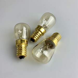 T22 T25 ST26 E14 SES Base 15W <span class=keywords><strong>25W</strong></span> <span class=keywords><strong>ampoule</strong></span> à incandescence 300 degrés résistant aux hautes températures <span class=keywords><strong>micro</strong></span>-ondes/four ampoules évaluées - Product Image 1