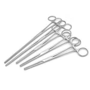 Abrazaderas para Tubos Médicos <span class=keywords><strong>de</strong></span> Acero Inoxidable <span class=keywords><strong>de</strong></span> 16-25.5 cm para Tubos <span class=keywords><strong>de</strong></span> Transfusión y Infusión <span class=keywords><strong>de</strong></span> Sangre - Product Image 1