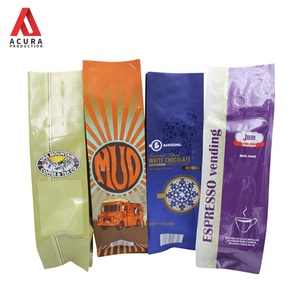 Professionnel personnalisé écologique ziplock sac à café à soufflet latéral - Product Image 1