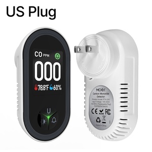 3-in-1 Smart Home Carbon Monoxide Temperature Humidity Sensor IPS for Kitchen <strong>Garage</strong> Hotel Combustible Gas Detection <strong>Alarm</strong> - Product Image 1