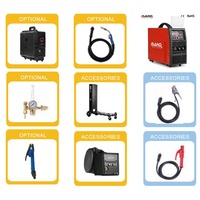 Soudeuse multi-processus robuste 400A 500A 600A à onduleur IGBT MIG MAG MMA CO2 avec alimentateur de fil pour tôles épaisses