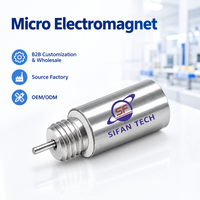 Solénoïde miniature tubulaire à poussée-tirage OEM personnalisé haute force, stable, DC 6V 12V 24V 48V pour distributeur automatique et serrure intelligente