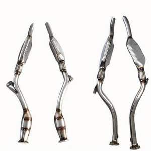 مصدر عالي الجودة من المصنع مخصص لنظام عادم السيارات من الفولاذ المقاوم للصدأ محول حفاز لشيفروليه - Product Image 4