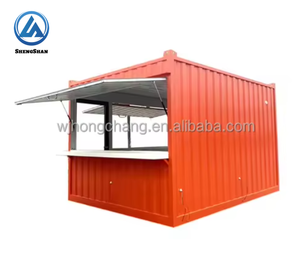 Offre Spéciale 10ft Pop up <span class=keywords><strong>Mini</strong></span> Conteneur Mobile pour Outdoor Container Cafe Milk Tea Store Pop up Store - Product Image 3