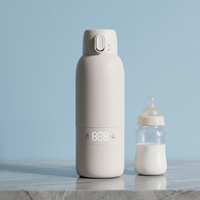Chauffe-lait portable détachable sans BPA, charge rapide, chauffage par induction, batterie externe