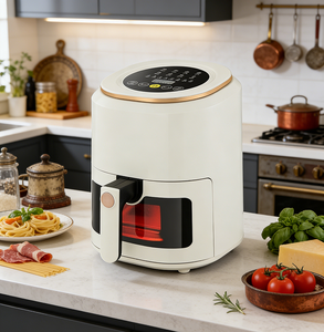 Friteuse à air multifonctionnelle nouvelle génération, faible en gras, <span class=keywords><strong>sans</strong></span> huile, pour usage domestique, électrique avec four - Product Image 3