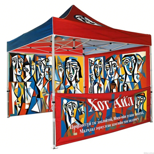 Sunshine Auvent personnalisé 10X10 Promotion Popup Salon commercial Auvent pliant Tente publicitaire pour événements Heavy Duty - Product Image 1