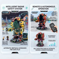 Robot Chevauchable Future Warrior pour Enfants et Adultes - Équipement Électrique de Parc d'Attractions avec Mode de Démonstration Automatique