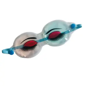 Penjualan langsung pabrik Masker Mata indah cetak mata tidur lembut untuk wanita